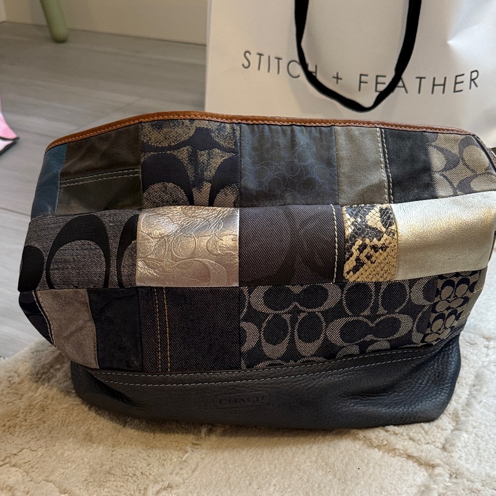 Coach Multicolor Patchwork Bag - image 1